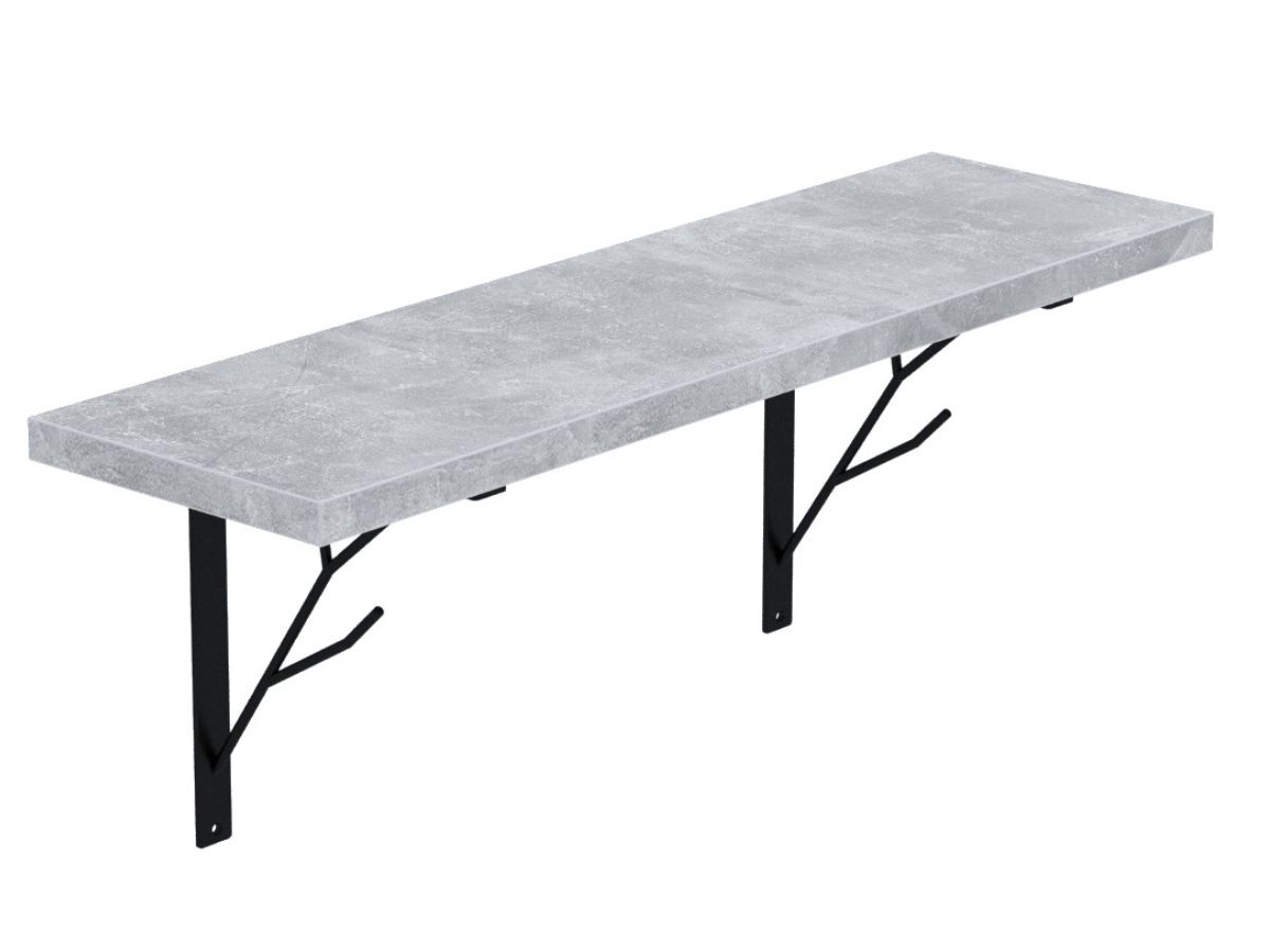 PÓŁKA LOFT BETON BIANCO 50 CM PÓŁKA LOFT BETON BIANCO 50 CM