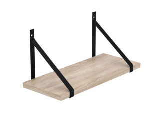 PÓŁKA LOFT DĄB SONOMA VELA 50 CM