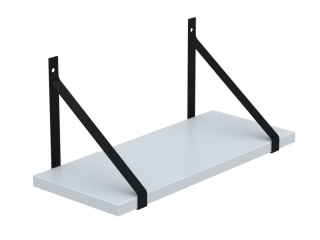 PÓŁKA LOFT JASNY POPIEL VELA 60 CM