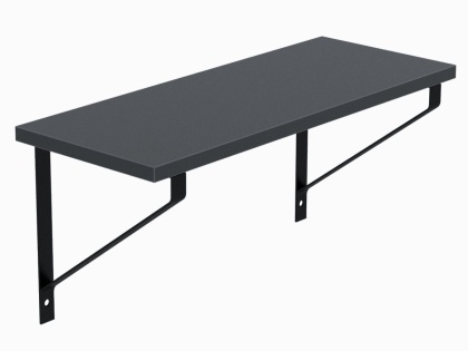 PÓŁKA LOFT CIEMNY GRAFIT FINO