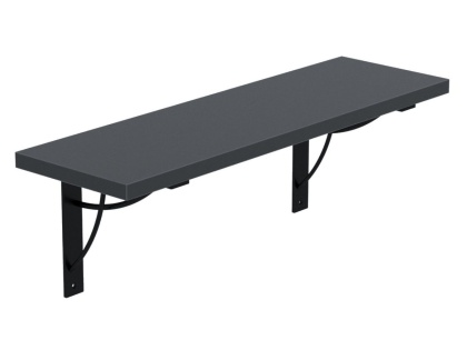 PÓŁKA LOFT CIEMNY GRAFIT NEO