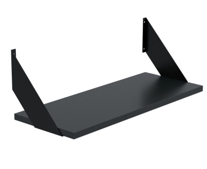 PÓŁKA LOFT CZARNA FLAT