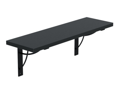 PÓŁKA LOFT CZARNA NEO