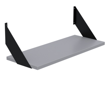 PÓŁKA LOFT JASNY GRAFIT FLAT