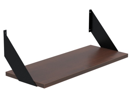 PÓŁKA LOFT ORZECH CIEMNY FLAT