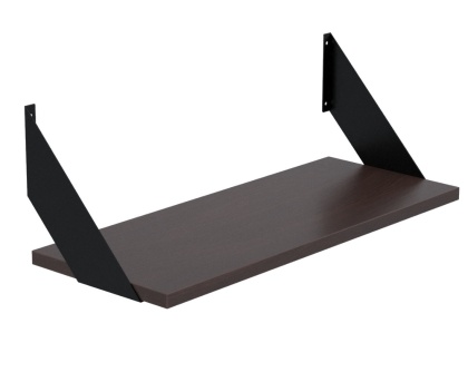 PÓŁKA LOFT WENGE FLAT