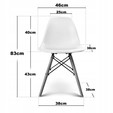 ZESTAW STÓŁ KUCHENNY 120X60 KRZESŁA JADALNIA SALON SKANDYNAWSKI CRAFT ZŁOTY