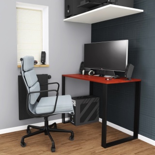 BIURKO GAMINGOWE LOFT DLA GRACZA LOCARNO PROFIL 4X2