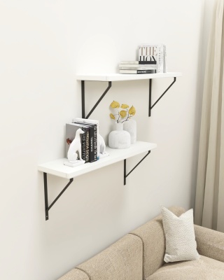 PÓŁKA WISZĄCA BIAŁA FINO II