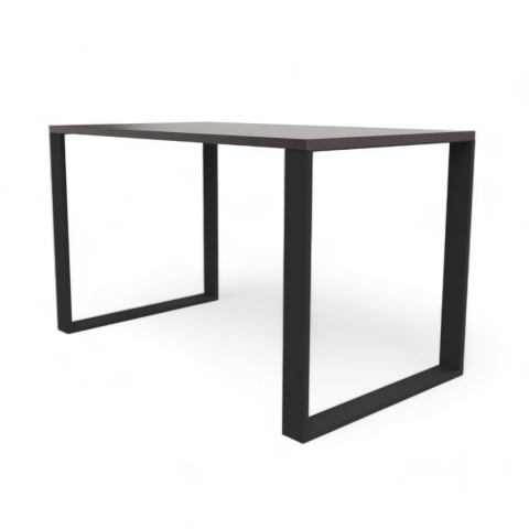 STÓŁ KUCHENNY LOFT NOGI METAL WENGE