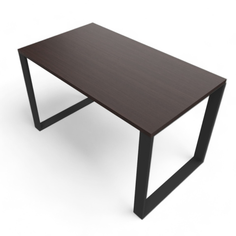 STÓŁ KUCHENNY LOFT NOGI METAL WENGE