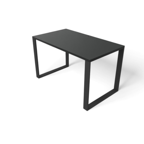 BIURKO GAMINGOWE LOFT DLA GRACZA CZARNE PROFIL 6X2