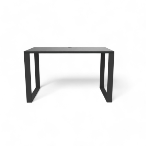 BIURKO GAMINGOWE LOFT DLA GRACZA CZARNE PROFIL 6X2