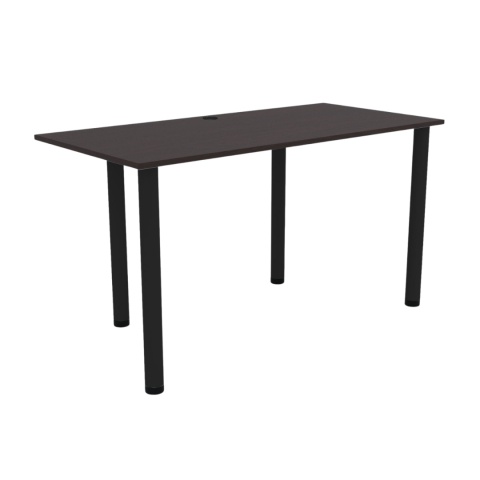 BIURKO GAMINGOWE KLASYCZNE WENGE