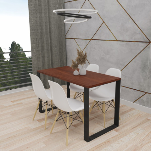 STÓŁ KUCHENNY LOFT NOGI METAL CARAVAGGIO