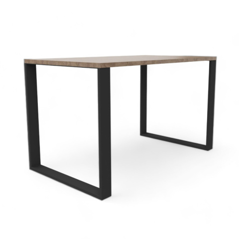 STÓŁ KUCHENNY LOFT NOGI METAL ORZECH SELECT