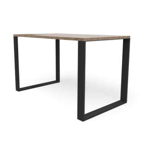 STÓŁ KUCHENNY LOFT NOGI METAL ORZECH SELECT
