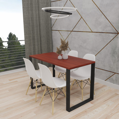STÓŁ KUCHENNY LOFT NOGI METAL LOCARNO