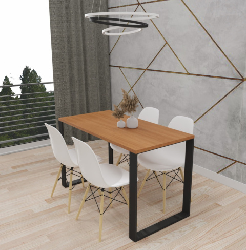 STÓŁ KUCHENNY LOFT NOGI METAL OLCHA