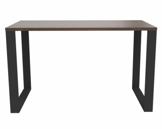 STÓŁ KUCHENNY LOFT NOGI METAL ORZECH CIEMNY