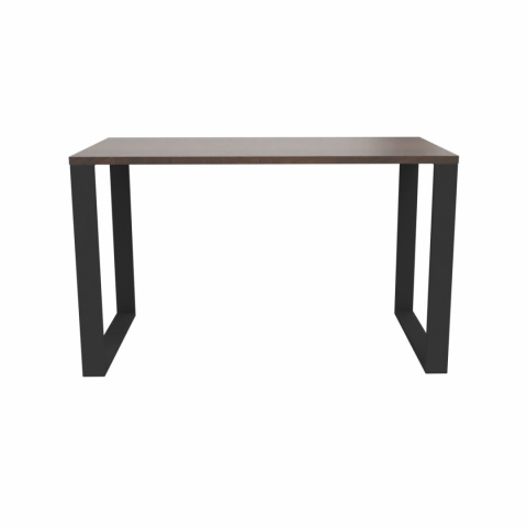 STÓŁ KUCHENNY LOFT NOGI METAL ORZECH CIEMNY