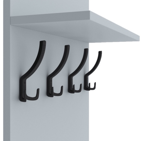 WIESZAK PANELOWY MAXI JASNY POPIEL