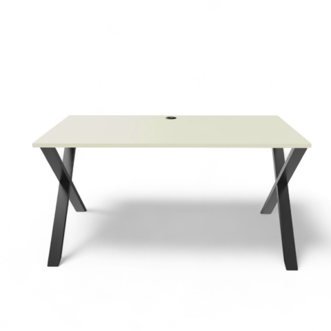 BIURKO GAMINGOWE LOFT DLA GRACZA WANILIA PROFILE X