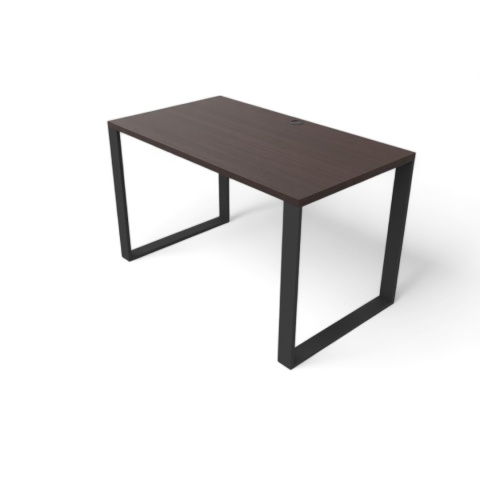 BIURKO GAMINGOWE LOFT DLA GRACZA WENGE PROFIL 6X2