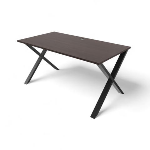 BIURKO GAMINGOWE LOFT DLA GRACZA WENGE PROFILE X