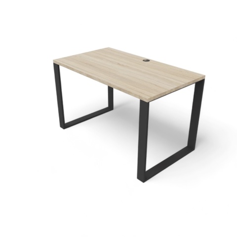 BIURKO GAMINGOWE LOFT DLA GRACZA DĄB SONOMA PROFIL 6X2