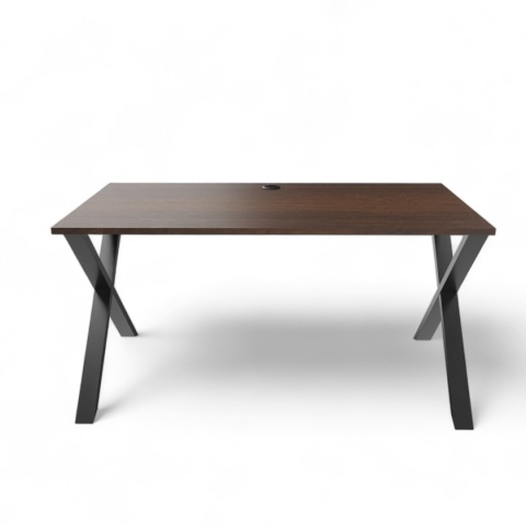 BIURKO GAMINGOWE LOFT DLA GRACZA ORZECH CIEMNY PROFILE X