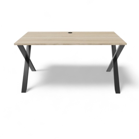 BIURKO GAMINGOWE LOFT DLA GRACZA DĄB SONOMA PROFILE X