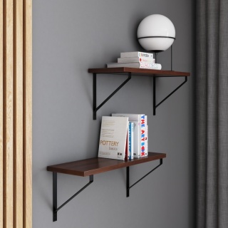 PÓŁKA LOFT ORZECH CIEMNY FINO