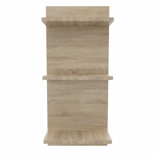 PÓŁKA WISZĄCA REGALIK ŚCIENNY 80x35x17 DĄB SONOMA