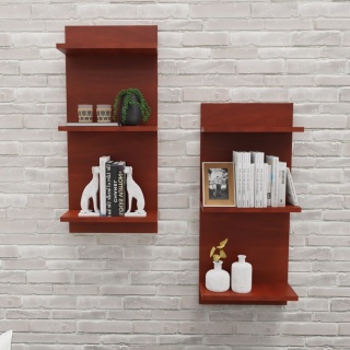 PÓŁKA WISZĄCA REGALIK ŚCIENNY 80x35x17 LOCARNO