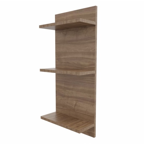 PÓŁKA WISZĄCA REGALIK ŚCIENNY 80x35x17 ORZECH SELECT