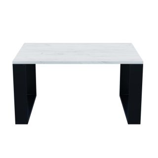 STOLIK KAWOWY LOFT CAFE DĄB CRAFT BIAŁY