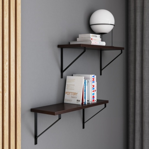 PÓŁKA LOFT WENGE FINO