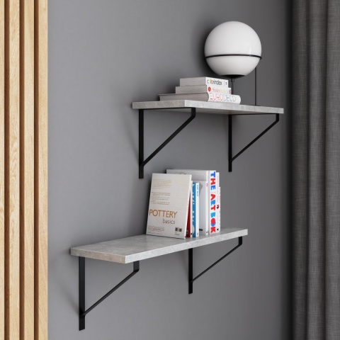 PÓŁKA LOFT BETON FINO