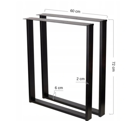 STÓŁ Z KRZESŁAMI LOFT do kuchni jadalni 120X60 blat dąb craft złoty 28 mm 4 krzesła zestaw